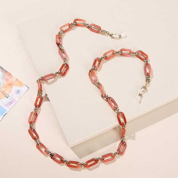 sunglasses frames multicolor acrylic link chains for women bohemia masks straps fashion jewelry accessories glasses lanyard, Silver
sunglasses frames multicolor acrylic link chains for women bohemia masks straps fashion jewelry accessories glasses lanyard, Silver