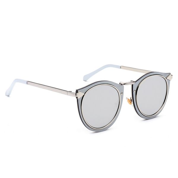 2017 spring sunglass kw kaijia sunglass 1601516, White;black