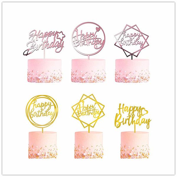 other event & party supplies 6pcs mix happy birthday cake ers rose gold acrylic birhday for kids decorations baby shower
other event & party supplies 6pcs mix happy birthday cake ers rose gold acrylic birhday for kids decorations baby shower