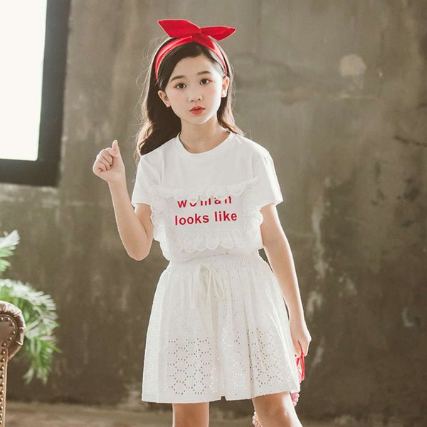 suit korean girls' summer short 2021 zhongda sleeve children's two piece solid color skirt
suit korean girls' summer short 2021 zhongda sleeve children's two piece solid color skirt