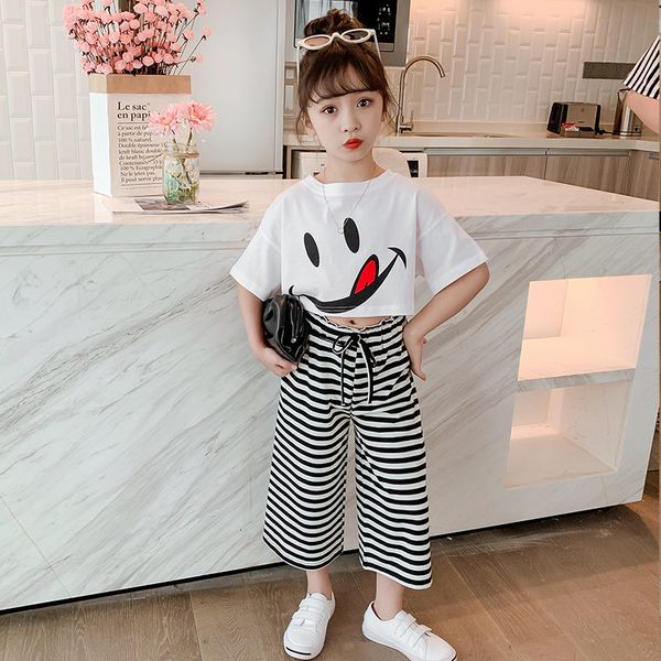 2021 new teenage girls fashionable clothes striped set leg loose + white pants beautiful child harvest two children's clothing children
2021 new teenage girls fashionable clothes striped set leg loose + white pants beautiful child harvest two children's clothing children