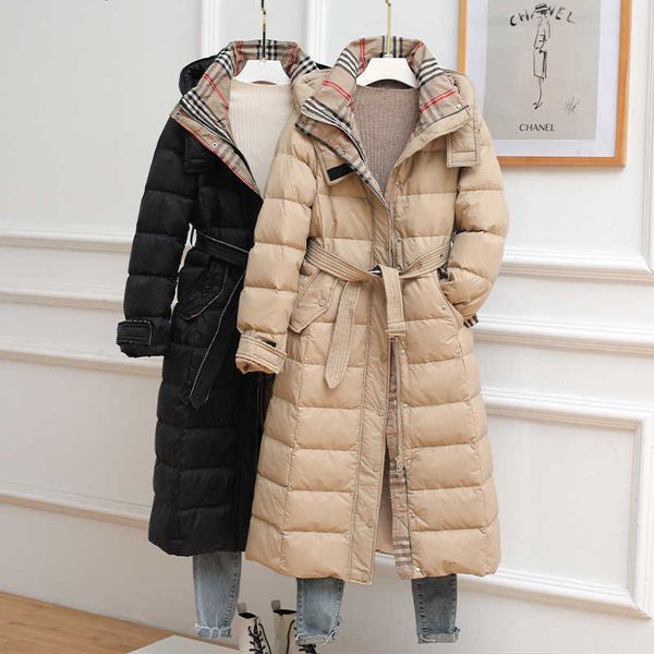 2021 winter mid long fashion waist closing women's knee down et korean slim fit trend
2021 winter mid long fashion waist closing women's knee down et korean slim fit trend