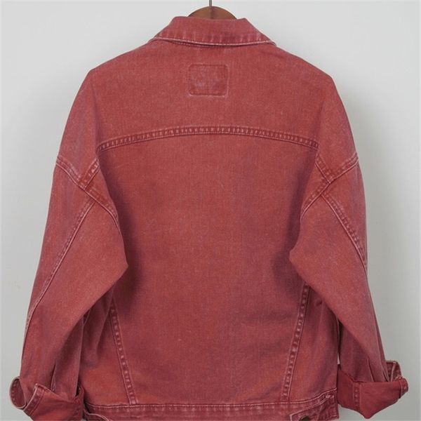 fashion denim women long sleeve outerwear plus size loose vintage purple jeans jacket female casual basic coat streetwear dluu, Black;brown
fashion denim women long sleeve outerwear plus size loose vintage purple jeans jacket female casual basic coat streetwear dluu, Black;brown