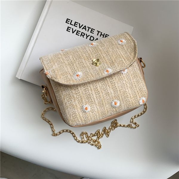 new handbags bag female 2021 korean version small daisy one shoulder oblique cross beach bud silk embroidery flower and grass woven bucket f
new handbags bag female 2021 korean version small daisy one shoulder oblique cross beach bud silk embroidery flower and grass woven bucket f