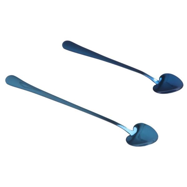 party favor 2pcs stainless steel heart shape scoop dessert spoons coffee spoon tableware for ice cream cocktail soup (large blue+medium blue
party favor 2pcs stainless steel heart shape scoop dessert spoons coffee spoon tableware for ice cream cocktail soup (large blue+medium blue