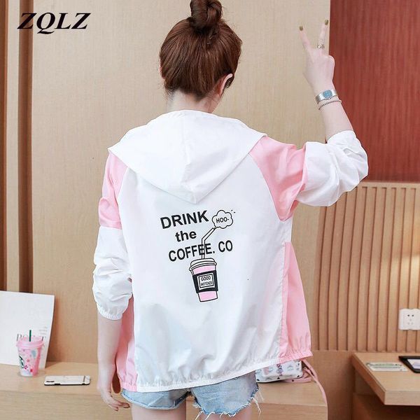 zqlz spring jacket women 2021 new thin windbreaker outwear female coat letter cartoon casual fashion hooded jackets womens a1112, Black;brown
zqlz spring jacket women 2021 new thin windbreaker outwear female coat letter cartoon casual fashion hooded jackets womens a1112, Black;brown