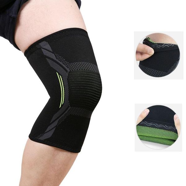 1 pc elastic knee pads nylon sports fitness kneepad fitness gear patella brace running basketball volleyball support, Black;gray
1 pc elastic knee pads nylon sports fitness kneepad fitness gear patella brace running basketball volleyball support, Black;gray