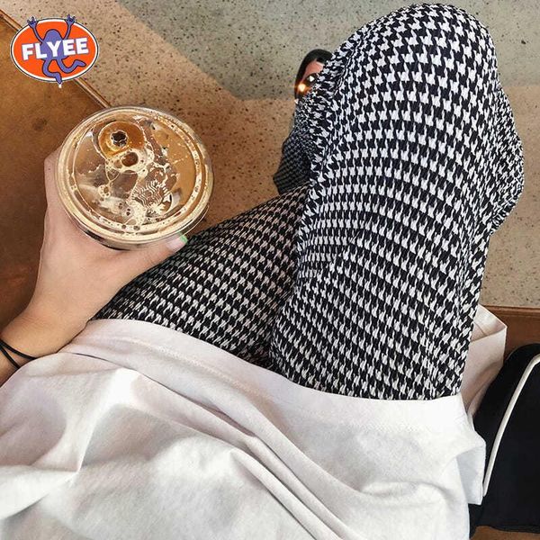 women's pants & capris tweed black and white houndstooth women full length high waist office ladies trousers long wide leg, Black;white
women's pants & capris tweed black and white houndstooth women full length high waist office ladies trousers long wide leg, Black;white