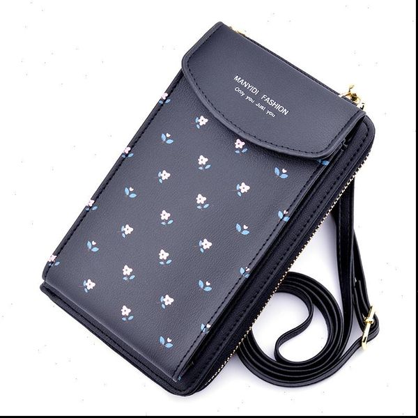 women wallet flower print leather shoulder straps bag mobile phone big card holders handbag pockets girls, Red;black
women wallet flower print leather shoulder straps bag mobile phone big card holders handbag pockets girls, Red;black
