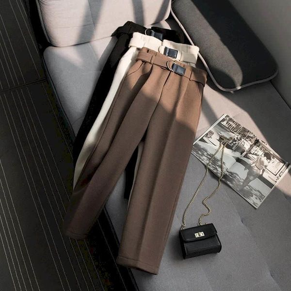 women's pants & capris wool harem pants, high waist clothing, straight, loose, informal, ankle to ankle, carrot, autumn and winter, 202, Black;white
women's pants & capris wool harem pants, high waist clothing, straight, loose, informal, ankle to ankle, carrot, autumn and winter, 202, Black;white