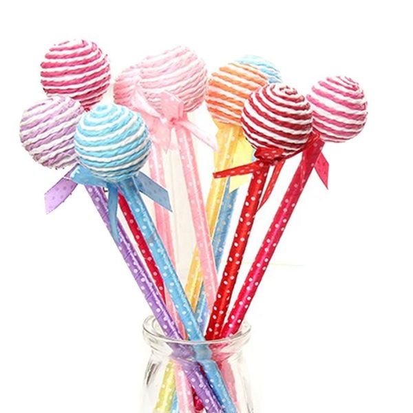 ballpoint pens korea creative gift stationery items candy color pen spherical lollipop bow shape student prize school supplies, Blue;orange
ballpoint pens korea creative gift stationery items candy color pen spherical lollipop bow shape student prize school supplies, Blue;orange