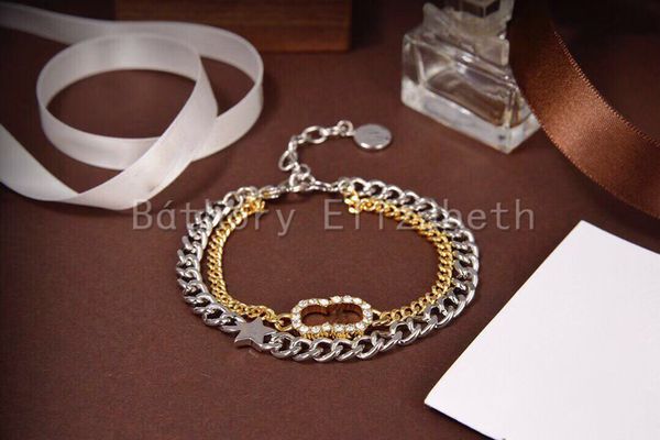 bracelet elizabeth classice ladies jewelry double layer charm star bthory letter baubles s, Red;brown
bracelet elizabeth classice ladies jewelry double layer charm star bthory letter baubles s, Red;brown