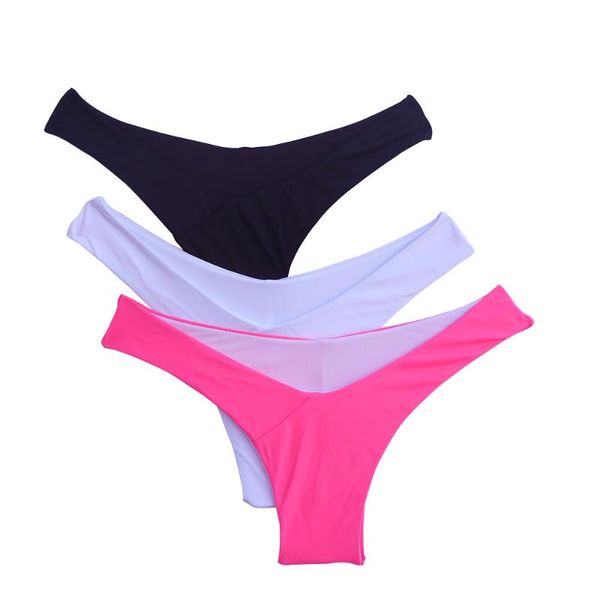 women swimwear bikini bottoms black/white/pink thong brazilian cheeky deep v high waist swimsuit biquini
women swimwear bikini bottoms black/white/pink thong brazilian cheeky deep v high waist swimsuit biquini
