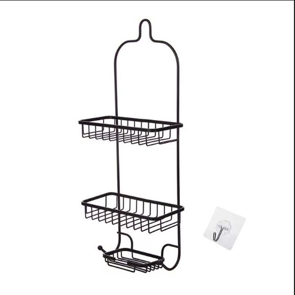 hooks & rails bathroom metal 2 tier shower caddy storage rack 
hooks & rails bathroom metal 2 tier shower caddy storage rack