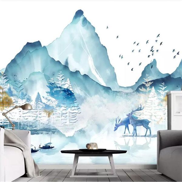shuhiko abstract ink landscape elk forest new chinese background wall customized large mural environmental wallpaper
shuhiko abstract ink landscape elk forest new chinese background wall customized large mural environmental wallpaper