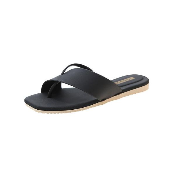 slippers fashion korean solid anti slip flip flops for women to wear students' beach shoes, Black
slippers fashion korean solid anti slip flip flops for women to wear students' beach shoes, Black
