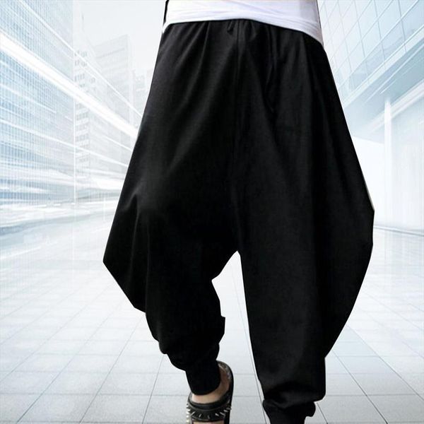 hiphop ankle tied drop crotch women pants cotton trousers loose drawstring long, Black
hiphop ankle tied drop crotch women pants cotton trousers loose drawstring long, Black