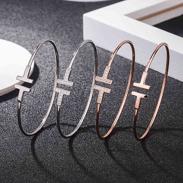 bangles bracelet 925 sterling silver double open bracele leer ne red same home diamond bracele plaed wih 18k rose gold jewelry, Black
bangles bracelet 925 sterling silver double open bracele leer ne red same home diamond bracele plaed wih 18k rose gold jewelry, Black