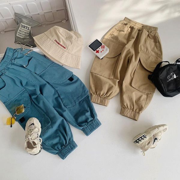 2021 spring autumn girls boys casual loose pant baby kids children cool trousers, Blue
2021 spring autumn girls boys casual loose pant baby kids children cool trousers, Blue