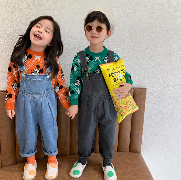 autumn children fashion loose denim overalls boys girls wide leg bodysuits 1-7 years kids suspender jeans, Blue
autumn children fashion loose denim overalls boys girls wide leg bodysuits 1-7 years kids suspender jeans, Blue