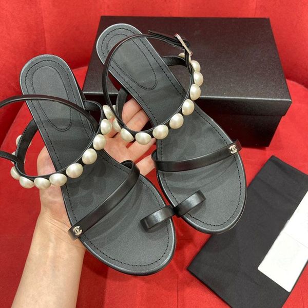 sandals 2021 european and american summer round head pearl women comfortable fashionable ins net red, Black
sandals 2021 european and american summer round head pearl women comfortable fashionable ins net red, Black