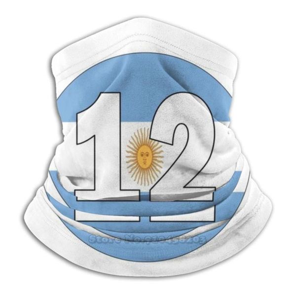 scarves number 12 with argentina flag on the background 3d bandana face neck warmer soft fleece mask sport scarf, Blue;gray
scarves number 12 with argentina flag on the background 3d bandana face neck warmer soft fleece mask sport scarf, Blue;gray