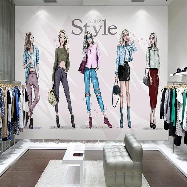 wallpapers wellyu retro hand-painted fashion beauty clothing shop tooling wall custom large mural wallpaper papel de parede para quarto
wallpapers wellyu retro hand-painted fashion beauty clothing shop tooling wall custom large mural wallpaper papel de parede para quarto