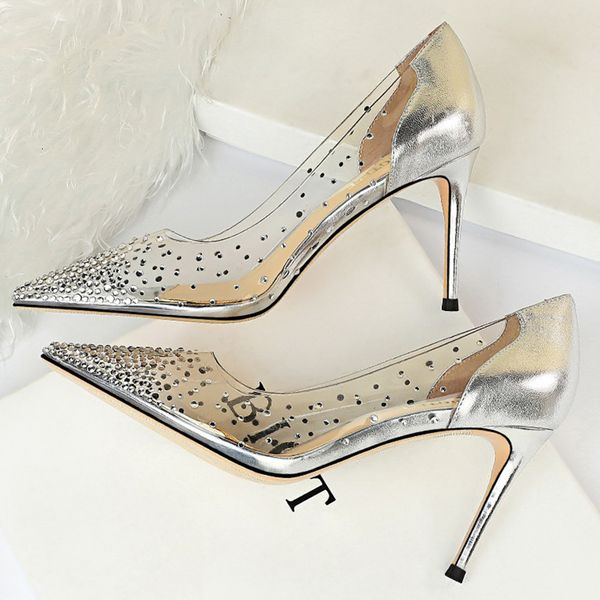 dress shoes women 8.5cm high heels wedding bridal tacons pumps lady crystal diamond fetish scarpins stripper transparent qqwm, Black
dress shoes women 8.5cm high heels wedding bridal tacons pumps lady crystal diamond fetish scarpins stripper transparent qqwm, Black