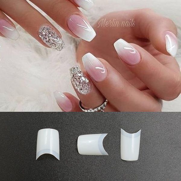 false nails 500pcs/bag white transparent color bagged fake french half sticker press on designs nail tips, Red;gold
false nails 500pcs/bag white transparent color bagged fake french half sticker press on designs nail tips, Red;gold