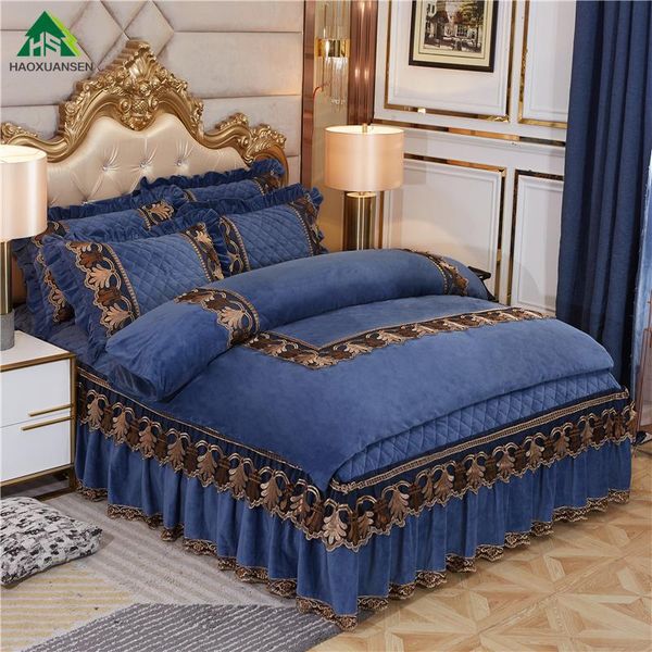 bedding sets sky blue magic velvet flannel embroidery lace thickening bed skirt pillowcases duvet cover princess for girl
bedding sets sky blue magic velvet flannel embroidery lace thickening bed skirt pillowcases duvet cover princess for girl
