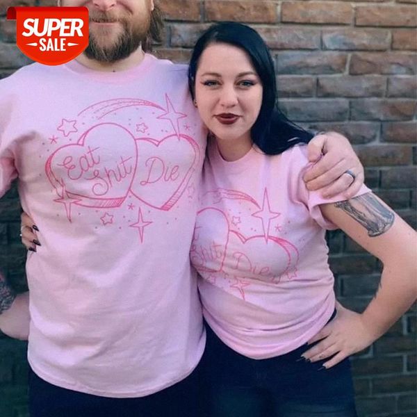 sunfiz yf eat shit and die funny print graphic couples tees cotton round neck aesthetic shirts plus size loose vintage women tee #ks2p, White
sunfiz yf eat shit and die funny print graphic couples tees cotton round neck aesthetic shirts plus size loose vintage women tee #ks2p, White