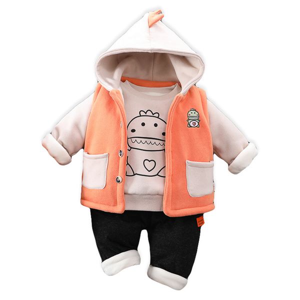baby girl boy autumn winter clothes set warm thick boys outfit hooded jacket+sweatshirt+pants baby suit cute children clothing, White
baby girl boy autumn winter clothes set warm thick boys outfit hooded jacket+sweatshirt+pants baby suit cute children clothing, White