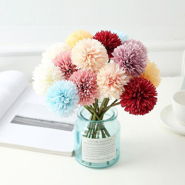 2/3 branch artificial flower silk dandelion chrysanthemum fake flowers for wedding decor home party l garden decoration
2/3 branch artificial flower silk dandelion chrysanthemum fake flowers for wedding decor home party l garden decoration