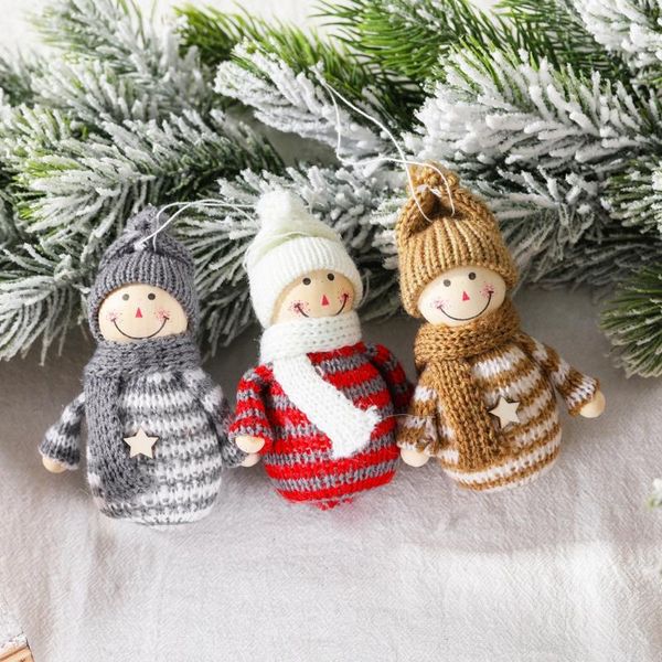 christmas decorations knitting wooden snowman tree hanging ornaments decor natal craft for home year navidad 2021
christmas decorations knitting wooden snowman tree hanging ornaments decor natal craft for home year navidad 2021