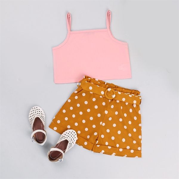 girls set summer suit polka dot pattern short 2pcs kids clothes children's clothing girl costume for 210528, White
girls set summer suit polka dot pattern short 2pcs kids clothes children's clothing girl costume for 210528, White