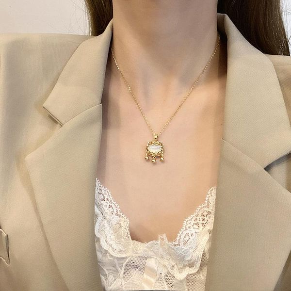 chokers luxury necklace women sweet longevity lock necklaces female fashion trendy link chain steel pendants gold color jewelry collares, Golden;silver
chokers luxury necklace women sweet longevity lock necklaces female fashion trendy link chain steel pendants gold color jewelry collares, Golden;silver