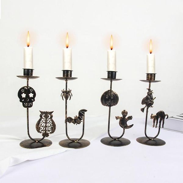 candle holders retro halloween decoration creative candlelight stand ornament wrought iron holder home
candle holders retro halloween decoration creative candlelight stand ornament wrought iron holder home