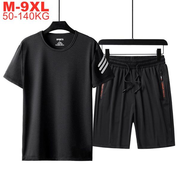 men's tracksuits big size 5xl 6xl 7xl 8xl 9xl tracksuit sets sweatsuit men sportwear mesh t-shirts summer quick dry ice silk shorts mal, Gray
men's tracksuits big size 5xl 6xl 7xl 8xl 9xl tracksuit sets sweatsuit men sportwear mesh t-shirts summer quick dry ice silk shorts mal, Gray