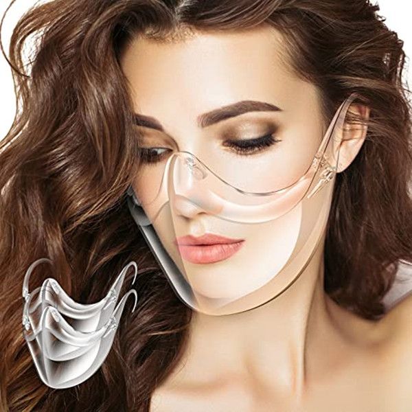 transparent face sheild anti-fog durable breathable visible expression mouth cover plastic reusable washable face mask
transparent face sheild anti-fog durable breathable visible expression mouth cover plastic reusable washable face mask