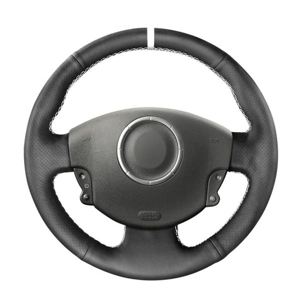 steering wheel covers black pu artificial leather braid for megane 2 scenic grand kangoo 2002 2003 2004 -2013
steering wheel covers black pu artificial leather braid for megane 2 scenic grand kangoo 2002 2003 2004 -2013