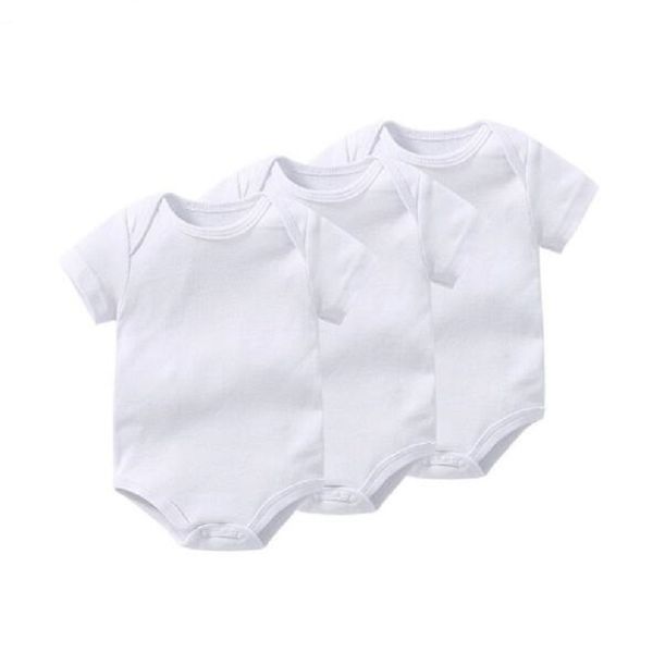 3pcs/lot summer newborn cotton plain white short sleeve bodysuit baby boy girl summer clothing 210312, Blue
3pcs/lot summer newborn cotton plain white short sleeve bodysuit baby boy girl summer clothing 210312, Blue