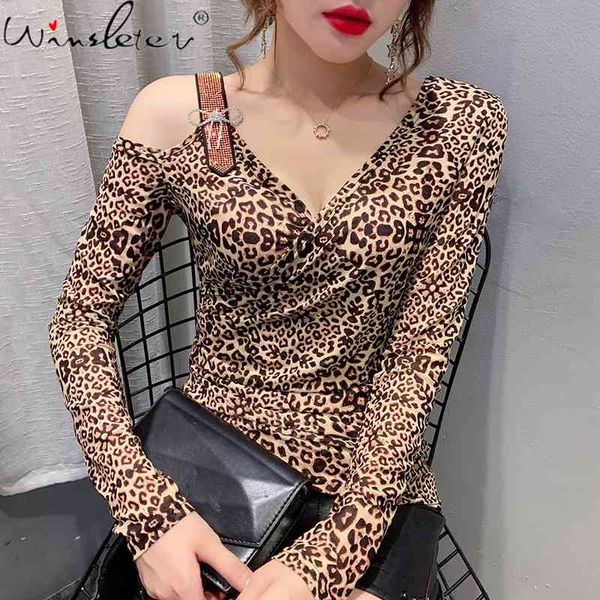 women's t-shirt spring fall european style chic off shoulder v-neck irregularity shiny diamonds ropa mujer cotton tees t, White
women's t-shirt spring fall european style chic off shoulder v-neck irregularity shiny diamonds ropa mujer cotton tees t, White