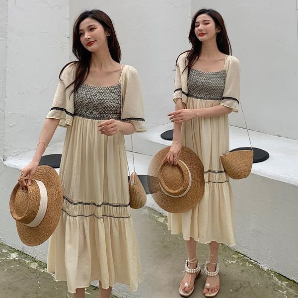 maternity dresses pregnant women summer dress good quality short sleeve square collar wave stripe chiffon loose pregnancy, White
maternity dresses pregnant women summer dress good quality short sleeve square collar wave stripe chiffon loose pregnancy, White
