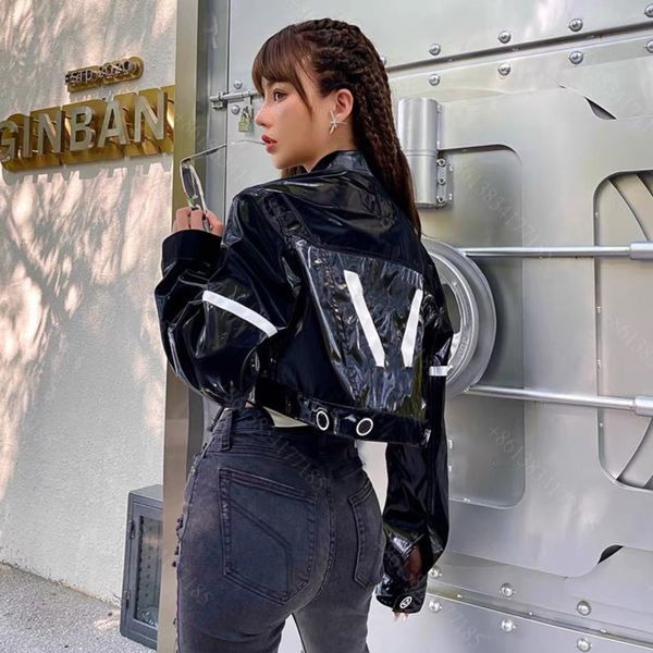 fashion women motorcycle leather jacket coat lapel logo waterproof and windproof shiny jackets star beat party wholesale designer clothes a1, Black;brown
fashion women motorcycle leather jacket coat lapel logo waterproof and windproof shiny jackets star beat party wholesale designer clothes a1, Black;brown