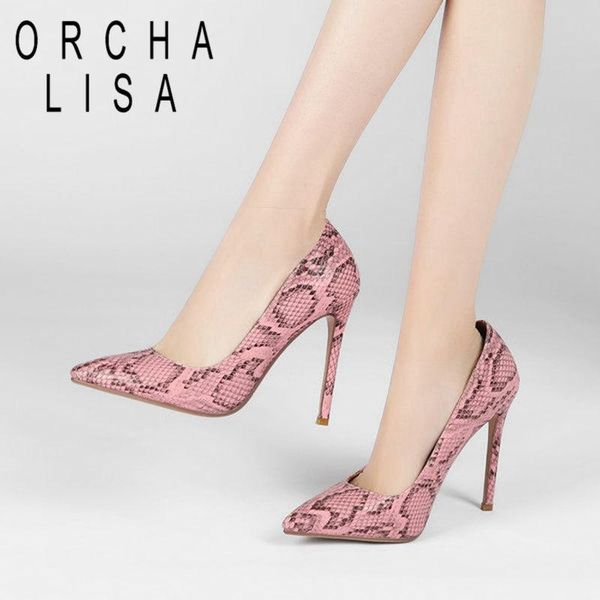 dress shoes orcha lisa 2021 women pumps 12cm super high thin heel snake-skin stylish exotic big size 34-43 casual date pink b2467, Black
dress shoes orcha lisa 2021 women pumps 12cm super high thin heel snake-skin stylish exotic big size 34-43 casual date pink b2467, Black
