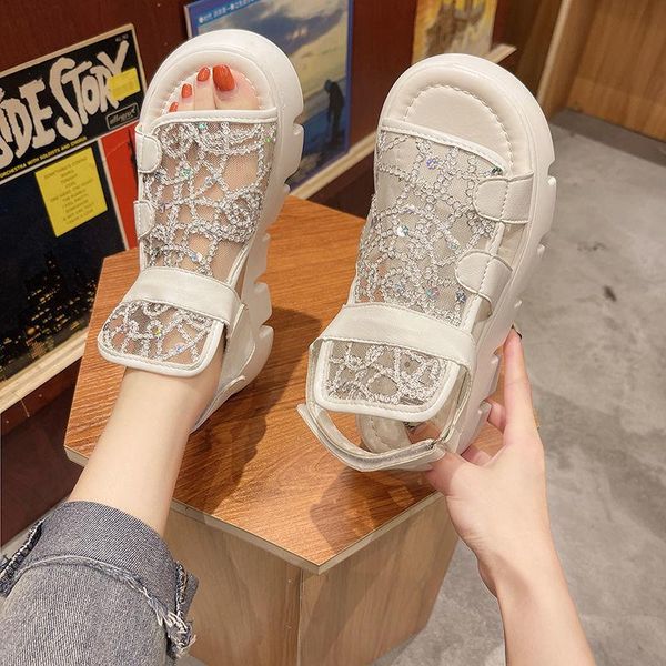 sandals women summer 2021 platform sponge cake with open toe roman mesh rhinestone shoes woman sandalias de mujer, Black
sandals women summer 2021 platform sponge cake with open toe roman mesh rhinestone shoes woman sandalias de mujer, Black