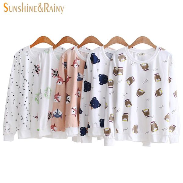 women's hoodies & sweatshirts spring autumn sweet cartoon printing sweatshirt girl students thin long sleeved shirt female pullovers, Black
women's hoodies & sweatshirts spring autumn sweet cartoon printing sweatshirt girl students thin long sleeved shirt female pullovers, Black