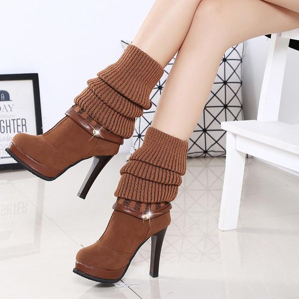 boots 2021 knitting knee high fashion long thigh women heels autumn winter shoes dual use wbs2041, Black
boots 2021 knitting knee high fashion long thigh women heels autumn winter shoes dual use wbs2041, Black