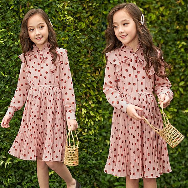 girls princess dress elegant children spring autumn long-sleeved dot pleated girl dresses 8 to 9 years old kids clothes, Red;yellow
girls princess dress elegant children spring autumn long-sleeved dot pleated girl dresses 8 to 9 years old kids clothes, Red;yellow