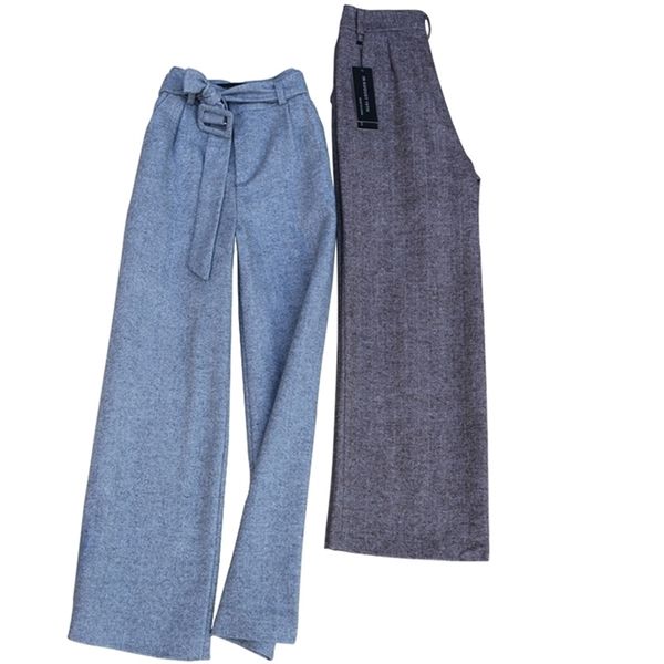 winter korean version of herringbone straight wide-leg pants trousers woolen female blazer 210527, Black;white
winter korean version of herringbone straight wide-leg pants trousers woolen female blazer 210527, Black;white